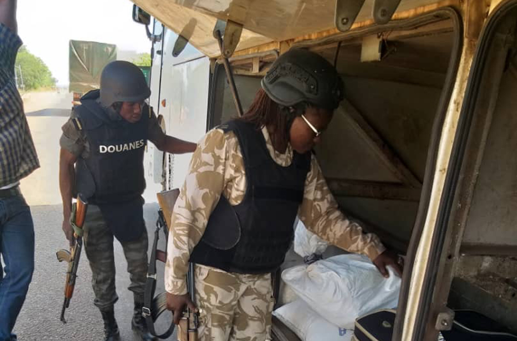 Operation KAFO targeted firearms trafficking hotspots such as land border points where cars, buses, trucks and cargo transporters were searched.